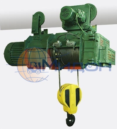 Таль электрическая взрызозащищённая передвижная BT10 (Болгария) 2 т 9 м скорость подъёма 8 м/мин