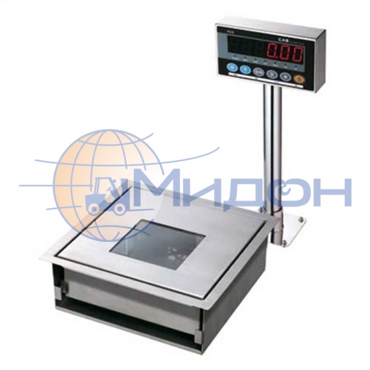 Сканер-весы торговые встраиваемые CAS PDS-15
