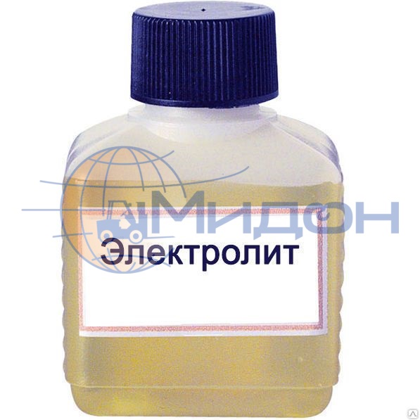 Электролит щелочной калиево-литиевый (1,21-1,25г/см3) 1м3 (200 бутылок по 5л)